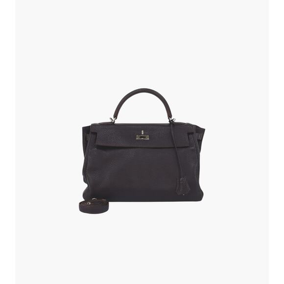 HERMES hermès Purple Kelly 32 C-A32850 - Picture 1 of 1